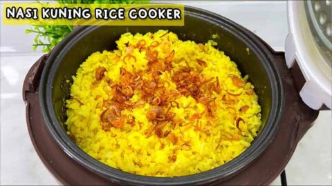 Resep Nasi Kuning Rice Cooker Praktis Anti Gagal